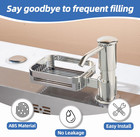 Soap Dispenser For Kitchen Sink  Built In Soap Dispenser Pump With Sponge Holder