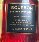 Bath   Bodyworks Bourbon Body Spray And Body Wash 2pc Bundle For Men Msrp  32 99