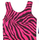 Motionwear Leotard Bodysuit Tank Gymnastics  2100 Animal Print Pink New Girl Int