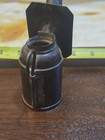 Antique Crown Trademark Coal Miner s Oil Wick Cap Lamp Mining Helmet Light
