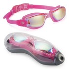 Professional Adult   Children Speed Swim Pool Anti Fog Eye Glasses Protect