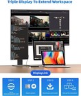 Dolovo Usb C Docking Station  9 In 1 C Hub Mst Triple Display Laptop Docking