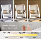 Lighted Makeup Mirror  Hollywood Vanity Mirror With Lights