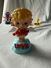 Lot Of 8 Dancing Solar Powered Bobble Heads Swinging Collectibles Cupid Octopus