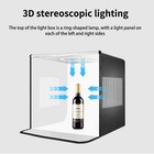 Pro 24 x24  Photo Studio Light Box 3-side Light Panel 3-temp dimmable 10 -100  c