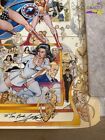 Wonder Woman Through The Ages Poster Signed By George Perez 1992 Dc Comics 