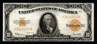 1922  10 Large Size Vf  Historic Gold Certificate 
