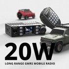 Radioddity Db20-g Gmrs Mobile Radio For Car Vehicle  20w Long Range Two Black 