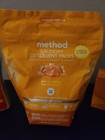 Method Laundry Ginger Mango Detergent Packs fragrance Booster dryer Sheet Bundle