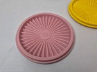 Tupperware Lids 812 Round Replacement Vintage Lot Of 5