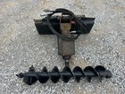 2018 Bobcat 30c Auger Drive Post Hole Digger Attachment W  New 9  Bit Skid Steer