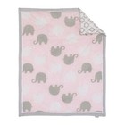 Nojo Dreamer - Pink grey Elephant 8 Piece Comforter Set