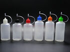 10ml 30ml 100ml Empty Dropper Plastic Bottles Needle Tip Squeezable Liquid Ldpe