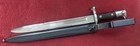 Span-am War Us Army M1898 Krag Rifle Bayonet   Scabbard  Dated 1900