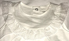 Baby Girl 6-9m New Carters White Cotton Eyelet Top W  Attached Bottoms Nwt