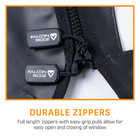 Falcon Ridge Utv Soft Upper Doors W  Zip Windows For Honda Pioneer 700 2014-2025