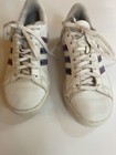 Adidas X Farm Rio Grand Court Leather Floral Art Ego 536 Women Sz 5 White Purple