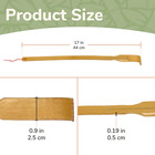 16 5 Inch Traditional Thin Travel Size Bamboo Wooden Back Scratcher Body Relaxat