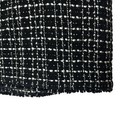 Ann Taylor Womens Skirt Black White Size 8 Straight   Pencil Tweed Wool Blend