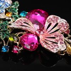 Flower Women Crystal Necklace Earring Jewelry Set Wedding Gifts Statement Party