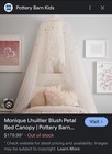 Pottery Barn Kids Monique Lhuillier Blush Petal Canopy