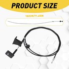 1pcs Hood-latch Lock Release Open Cable For 2002-2006 Acura Rsx 74130-s6m-a01za