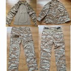 Tactical Jacket Shirt G3 Pants Desert Tiger-striped Gen3 Frog Suit Combat Outfit