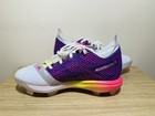 Adidas Adizero Impact Tpu Kids Warp Speed Baseball Cleats White Ih8097 Nwob Sz 6