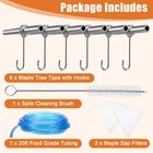 Maple Syrup Tapping Kit With 6 Stainless Steel Maple Tree Taps  2 Maple Sap     