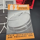 Vintage 1960s Drum Sheet Music   Instructions Booklet Lot Of 8 Jazz  Rock  March