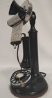 Antique Telephone Western Electric 51al Candlestick  2 Dial Scroll Attachment
