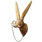  Animal Heads Wall Decor  Faux Deer   Rabbit Heads  Resin Animal Wall Rabbit