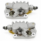 Front Brake Caliper W pads For Honda Trx250r Fourtrax 250 1986 1987 1988 1989