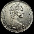 1867-1967 Canada Silver Dollar Ms  Details Km  70 Free Usa Shipping 