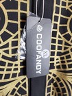 Coofandy African Dashiki Size Xl Black Gold Button Down Shirt Long Sleeve Nwt