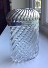 Asprey Sterling Silver Lidded Dressing Table Jar Or Vanity Case Bottle 1898  b 