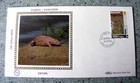 Set Of 4 Benham Silk Europa Evolution Dinosaurs Jersey Fdc Excellent Condition
