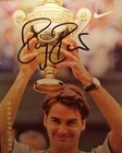 Roger Federer Hand Signed 4x6 Photo Original With Coa