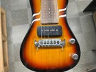 Sx Guitars Lg2 3ts Sunburst 6-string Electric Lap Steel Guitar With Case Stand