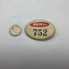 Whittaker Employee Id Badge Button Pinback Pin Advertising Vintage No  752
