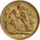 Great Britain Gold Sovereign   2354 Oz  - King Edward - Xf au - Random Date