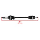 Front Rear Left Right Complete Axles For Yamaha Rhino 660 Yxr660f 4wd 2006 2007