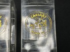 Caesars Palace Casino Atlantic City Lucite Napkin Ring Flower Vase Card Holder 3