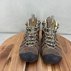 Keen Targhee Iii Mid Hiking Boots Womens 6 5 Brown Leather Mesh Trail Outdoor