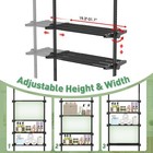 Over The Toilet Storage Shelf  4-tier Adjustable Over Toilet Bathroom