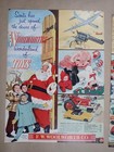 1950s Woolworths Christmas Santa Toys Price Guide Fun Vintage Poster Print Ad