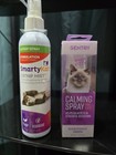 Nib Lot Of 2 Smarty Cat Catnip Mist Spray   Sentry Calming Spray For Cats