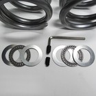 Upr 79-04 Mustang Coil Over Kit 14 175 Springs Pro-series Kit Lowering - Black