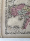 1855 Colton s Atlas Hand Colored Engraving Map Turkey