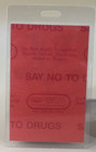 Stevie Ray Vaughan 1989 In Step Tour Vip Laminated Backstage Pass